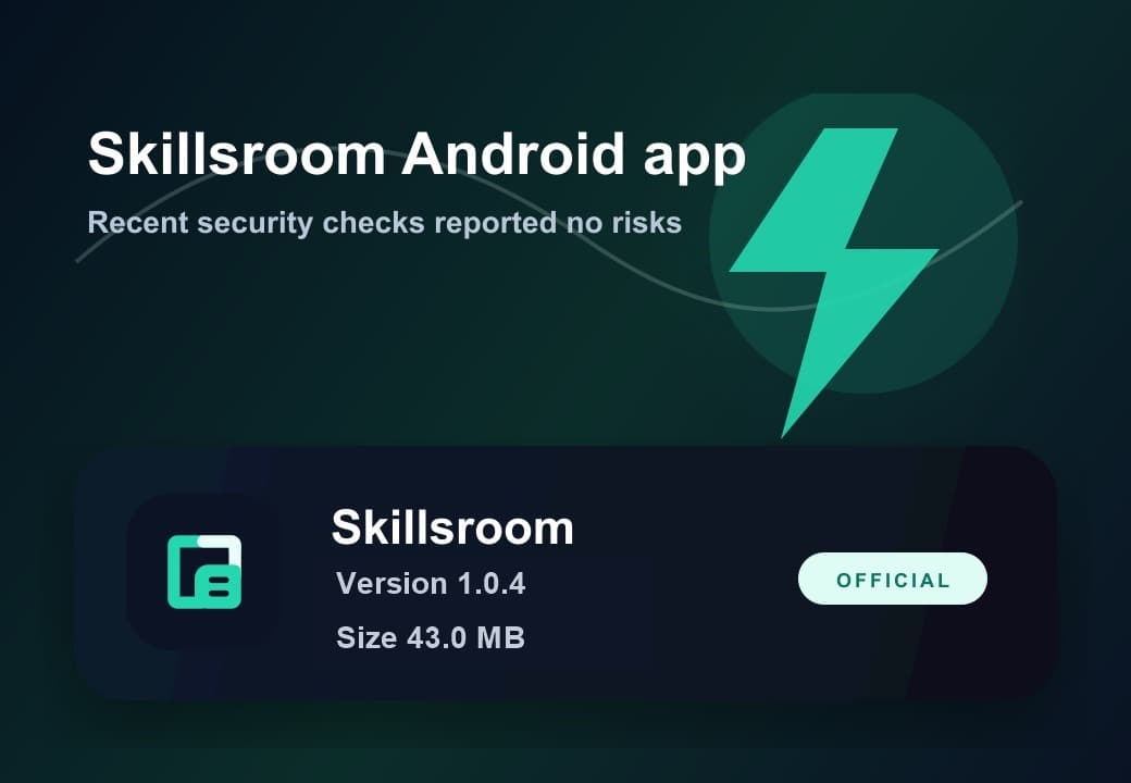 Skillsroom Android app security check