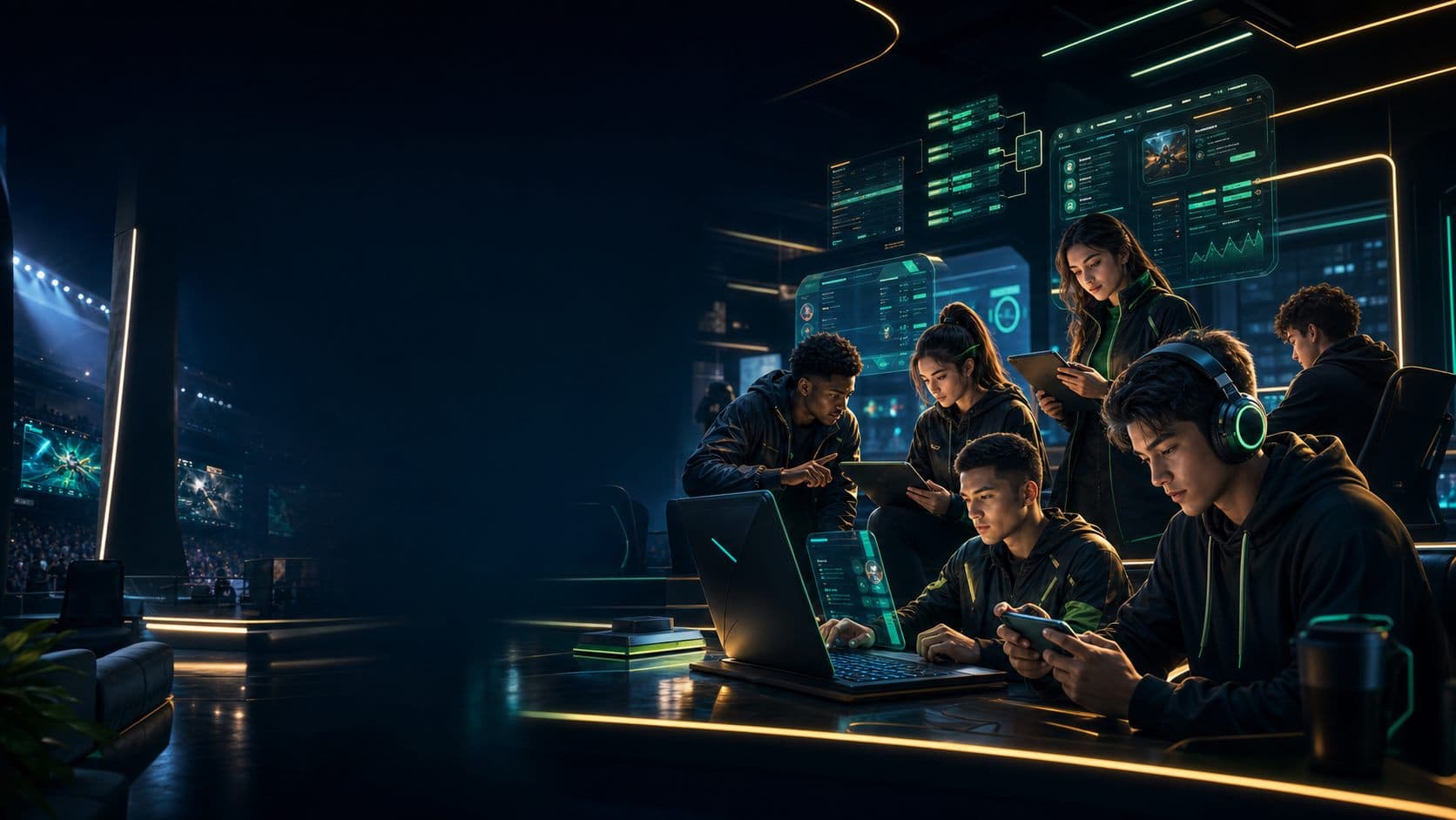 Premium Skillsroom competitive gaming scene